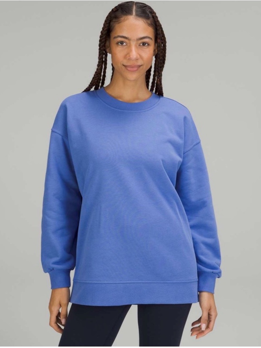 Lululemon Perfectly Oversized Crew
Wild Indigo - Bright Blue/Purple